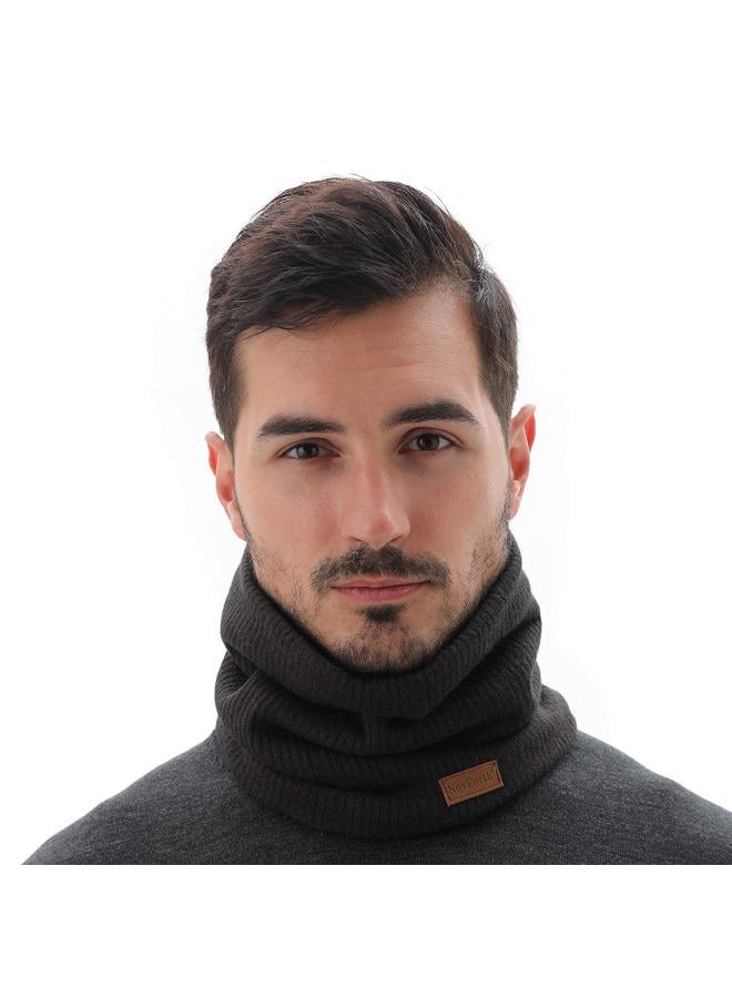 NovForth Winter Neck Warmer Men Ski, Neck Gaiter Face Scarf Women, Fleece Scarf for Men Gaiter Mask, Thick Windproof Scarves - Image 3